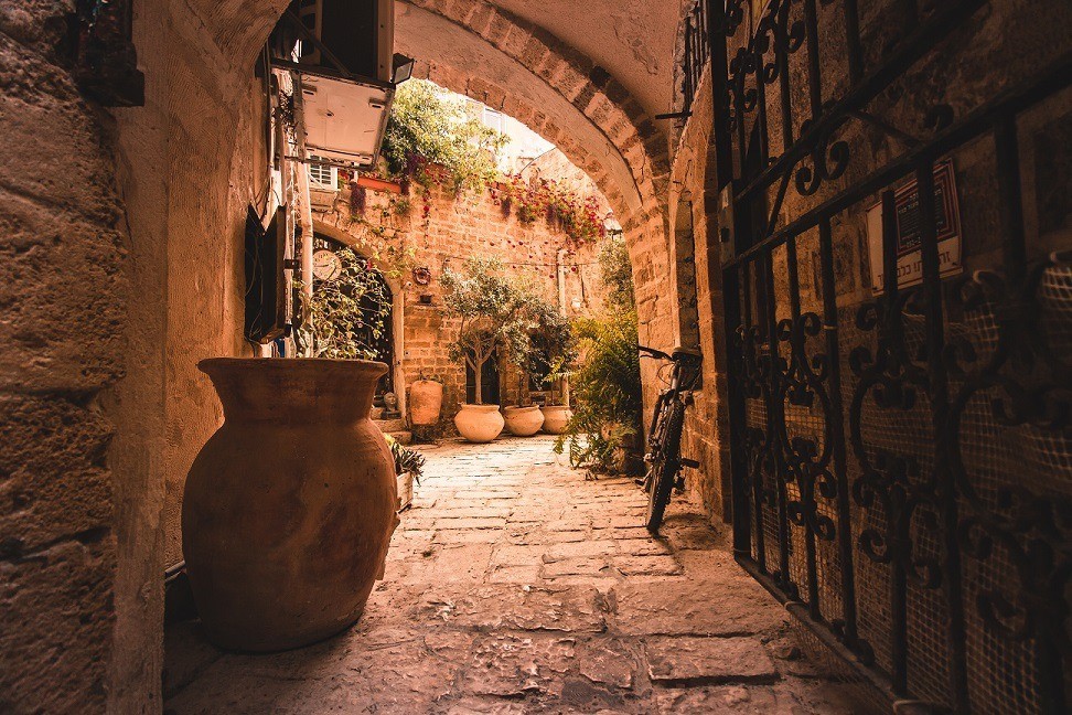 Jerusalem old city street Jerusalem old city street